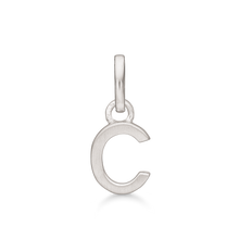 Load image into Gallery viewer, Letter pendant sterling silver (925)
