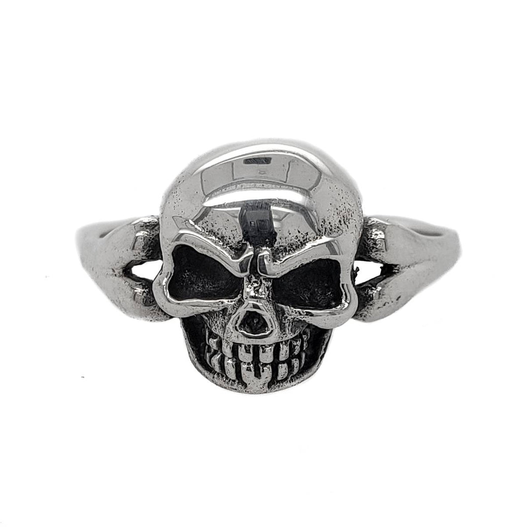 Ring in sterling silver, Mexican skull (925)