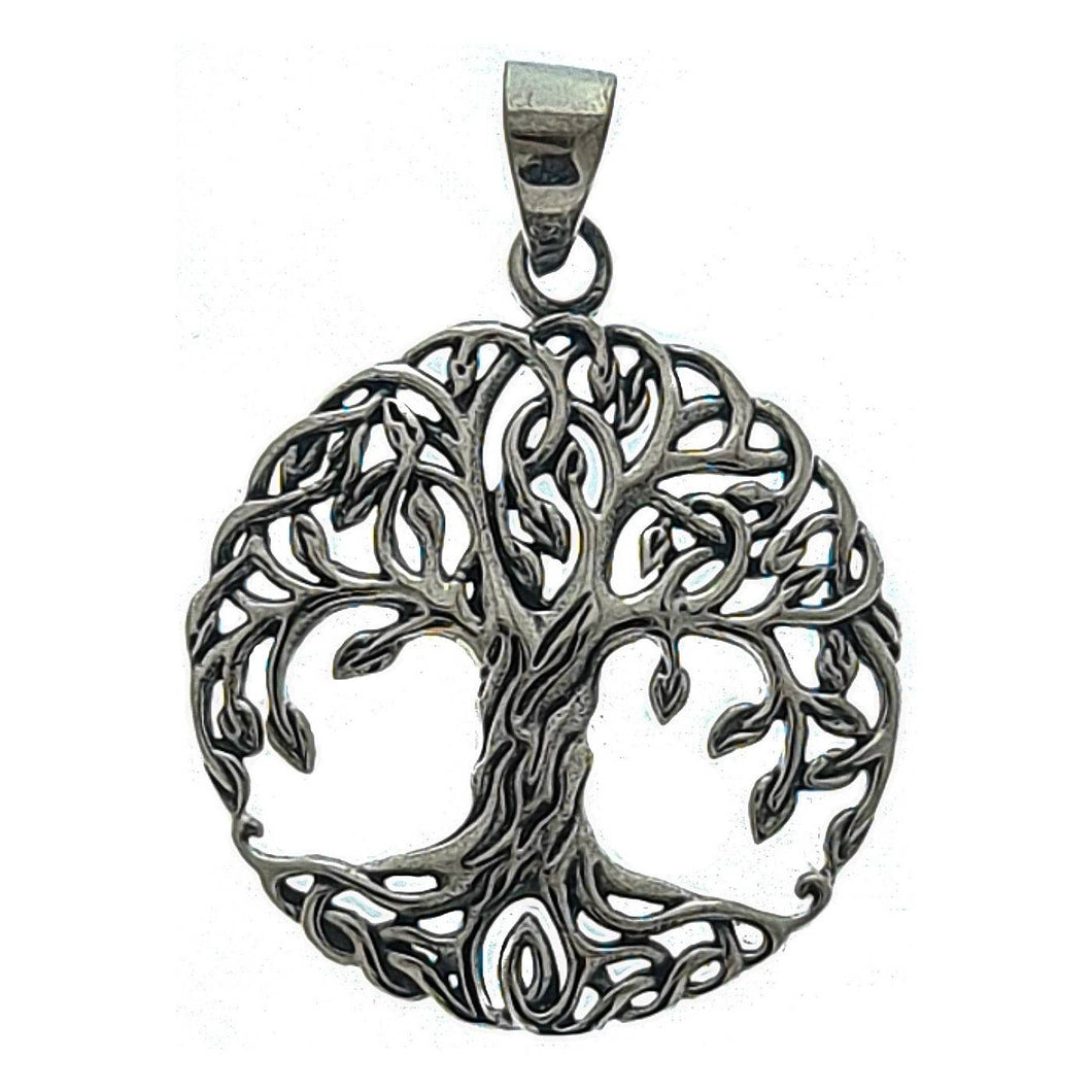 Pendant large Yggdrasil, tree of life (925)