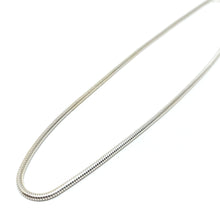 Load image into Gallery viewer, Snake chain 2.4 mm in sterling silver (925)
