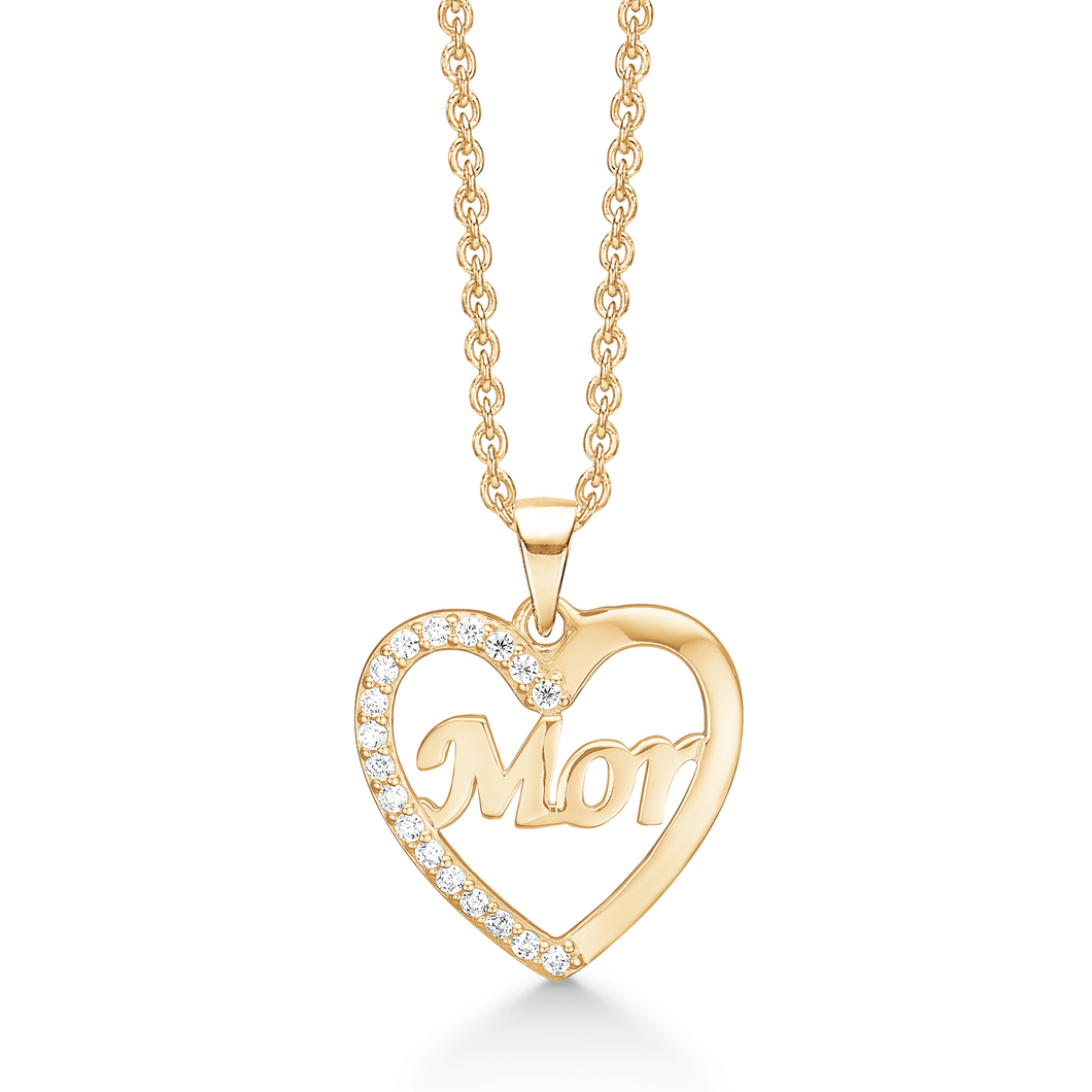 Necklace FG heart with 