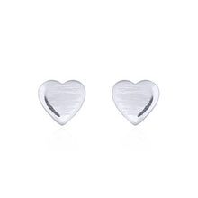 Load image into Gallery viewer, Pendant heart in smooth sterling silver (925)
