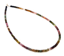 Load image into Gallery viewer, ByKila, Necklace with watermelon tourmaline (925)
