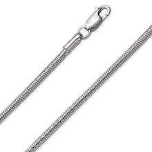 Load image into Gallery viewer, Snake chain 1.2 mm sterling silver (925)
