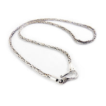 Load image into Gallery viewer, King chain Chain 2.5 mm in silver with hook clasp, handmade (925)
