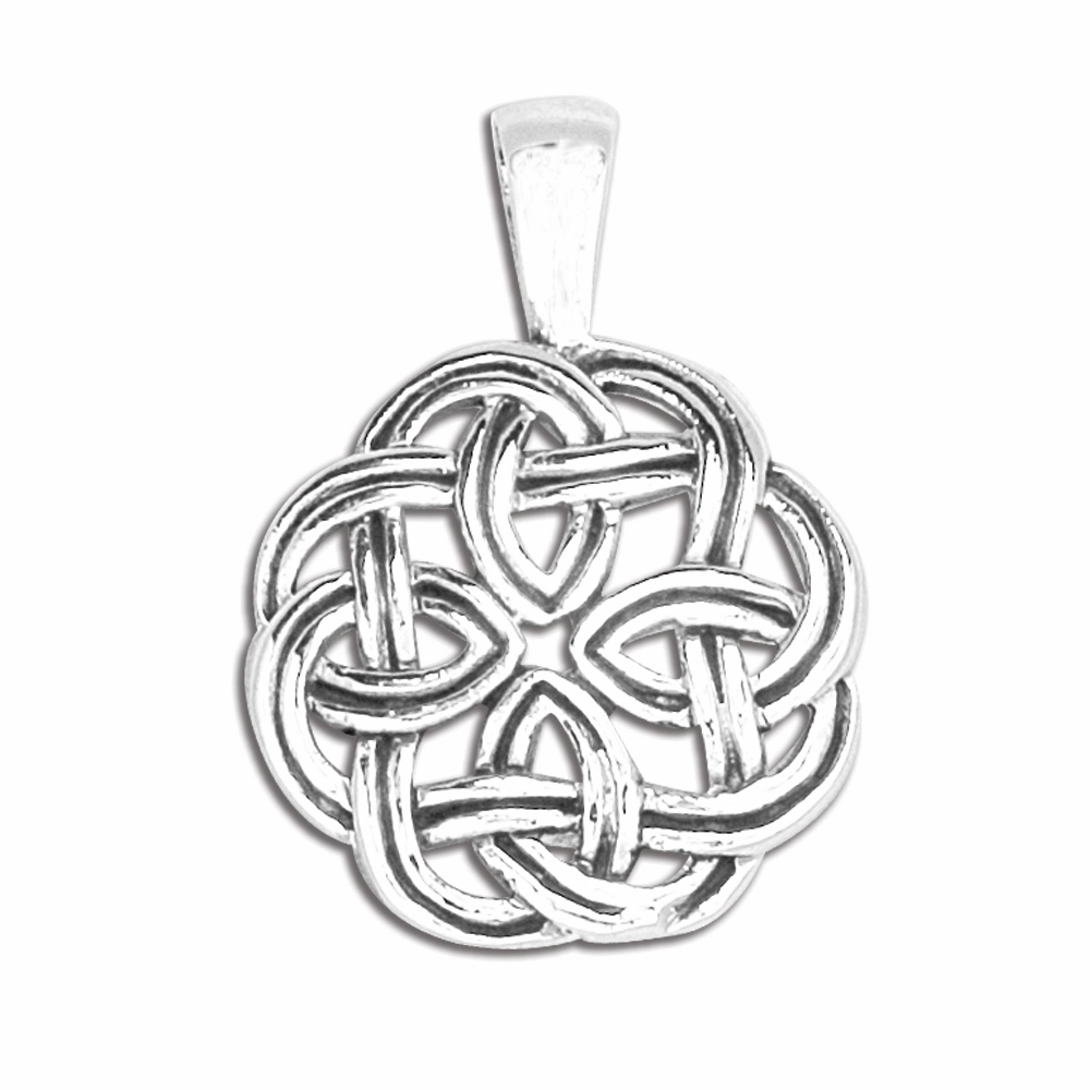 Pendant in sterling silver, Celtic knot (925)