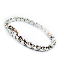 Load image into Gallery viewer, Bracelet ByKila, smooth coarse braid (925)
