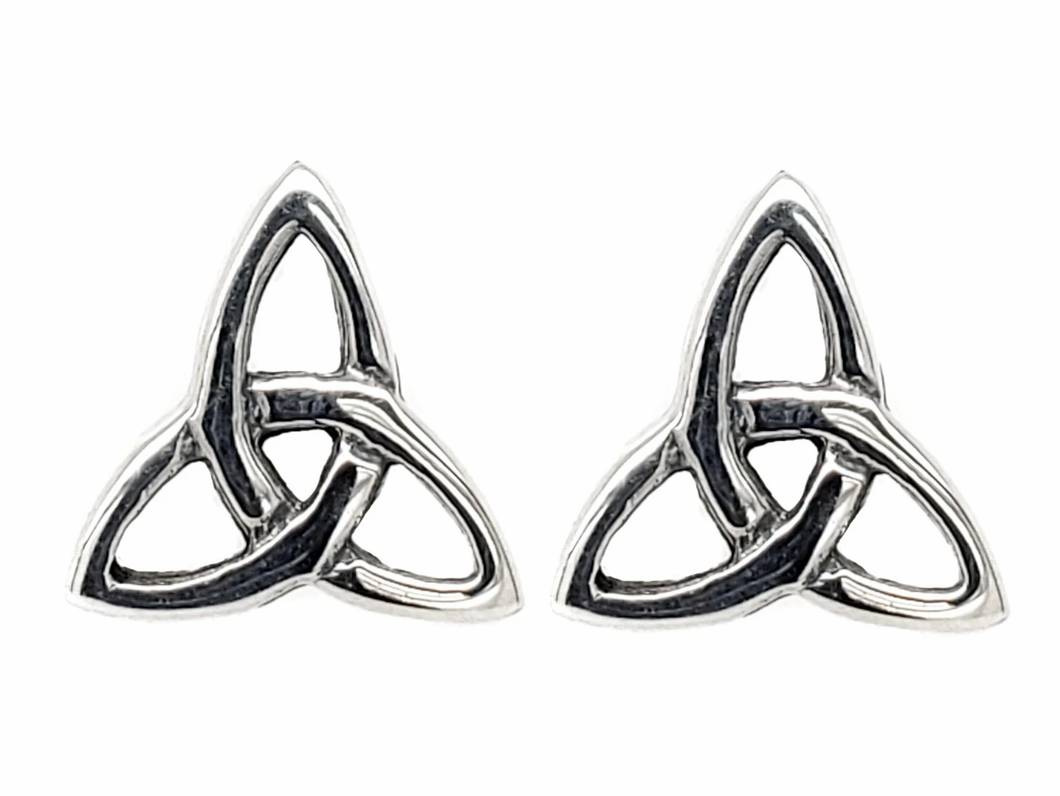 Sterling silver earrings, Trinity (925)