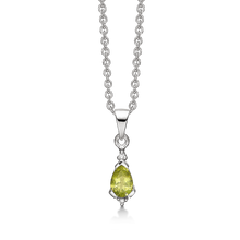 Load image into Gallery viewer, Due to with peridot &amp; zirconia (925)
