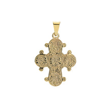 Load image into Gallery viewer, Lund Cph, Dagmarkor&#39;s 18x16 mm pendant in 8 kt. gold (333)
