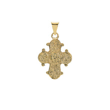 Load image into Gallery viewer, Lund Cph, Dagmarkor&#39;s 16x13 mm pendant in 8 kt. gold (333)
