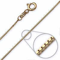 Load image into Gallery viewer, Venice 14 kt. gold chain 1.2mm (585)
