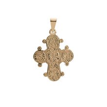Load image into Gallery viewer, Lund Cph, Dagmarkor&#39;s 18x16 mm pendant in 14 kt. gold (585)
