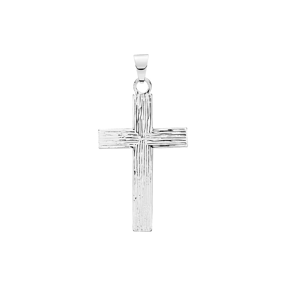 Lund Cph. Due to cross 33X21mm in sterling silver (925)