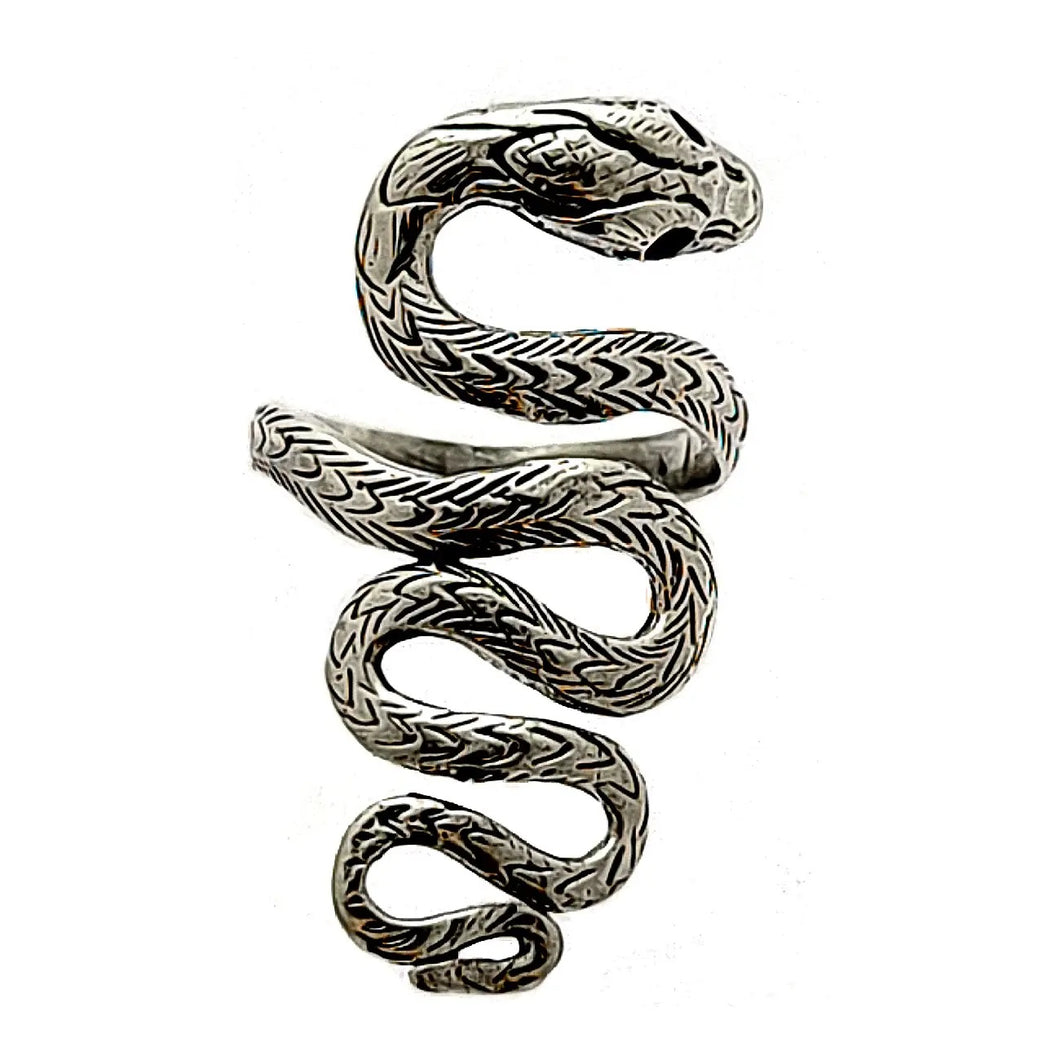 Slange ring Cobra i sterlingsølv (925)