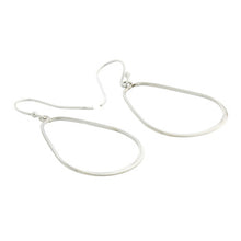 Load image into Gallery viewer, Earrings pear shaped in sterling silver (925)
