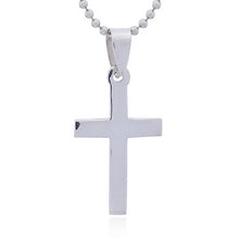 Load image into Gallery viewer, Pendant cross in sterling silver (925)
