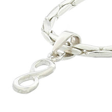 Load image into Gallery viewer, Pendant Infinity in sterling silver (925)
