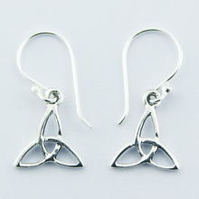 Load image into Gallery viewer, Sterling silver earrings, Trinity (925)
