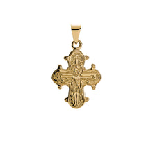 Load image into Gallery viewer, Lund Cph, Dagmarkor&#39;s 16x13 mm pendant in 14 kt. gold (585)
