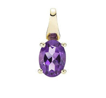 Load image into Gallery viewer, Lund Cph, Ring in 8 kt. gold with purple amethyst (333)
