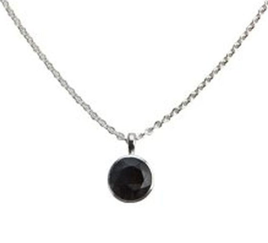 Lieblings, Aia, Sterling silver necklace with Black onyx (925)