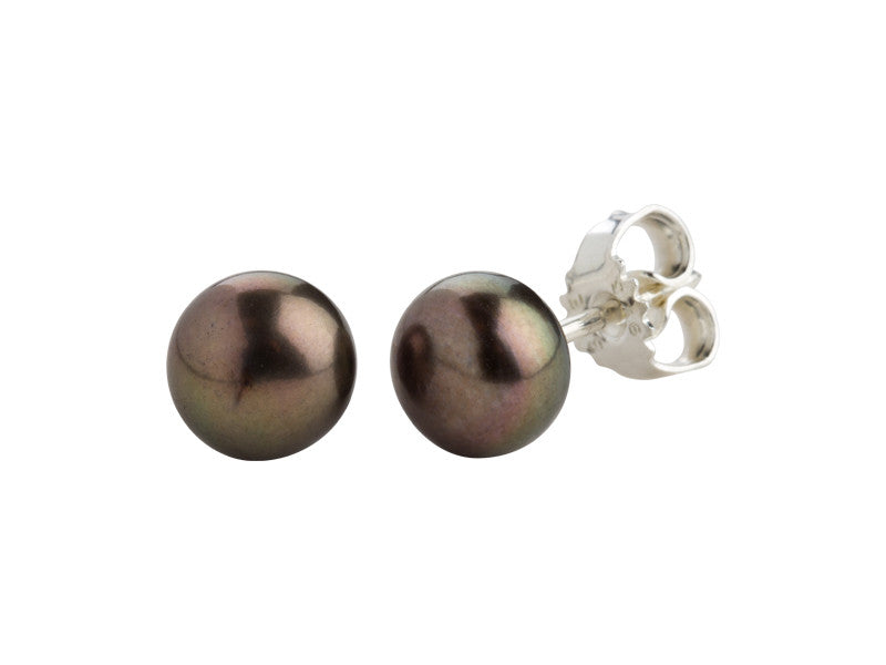 Lieblings, earrings 4-4.5 mm freshwater pearl peacock (925)