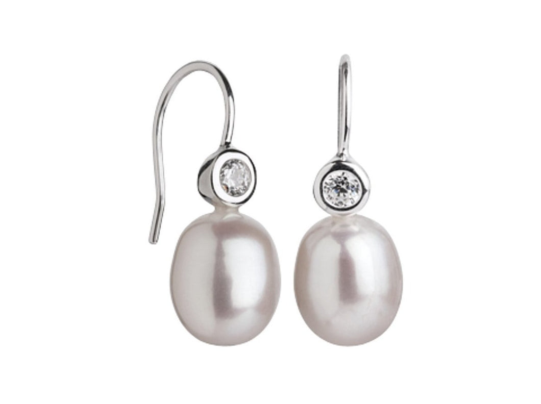 Lieblings, Mira Earrings with pearl (925)
