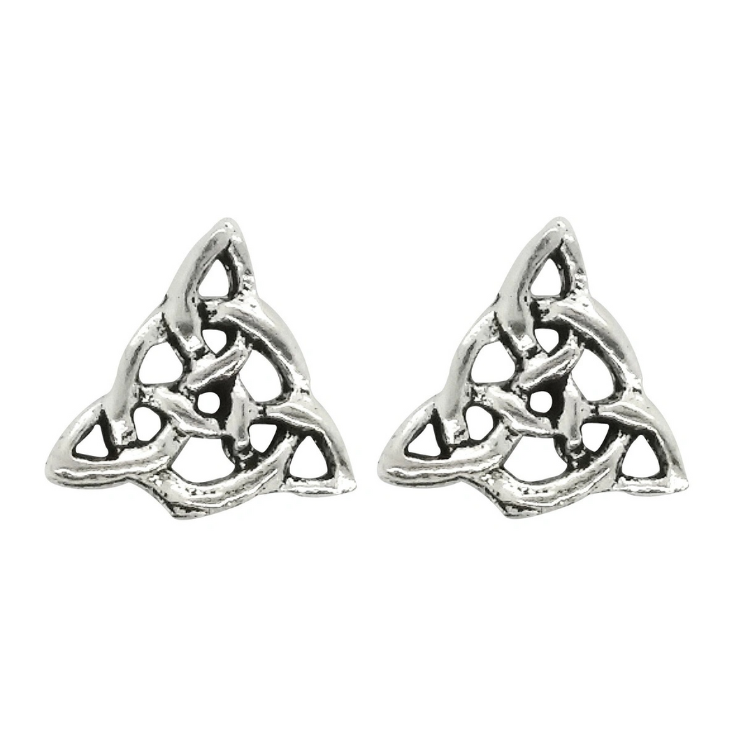 Sterling silver earrings, Trinity (925)